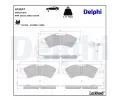Sada brzdov�ch desti�ek&nbsp;DELPHI&nbsp;&dash;&nbsp;DF LP3937