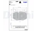 DELPHI Sada brzdov�ch desti�ek&nbsp;&dash;&nbsp;DF LP3942
