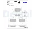 DELPHI Sada brzdovch destiek ‐ DF LP3951
