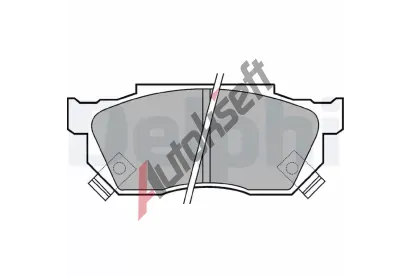 DELPHI Sada brzdovch destiek DF LP445, LP445