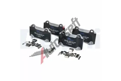 DELPHI Sada brzdových destiček DF LP5009EV, LP5009EV DELPHI Sada brzdových destiček DF LP5009EV, LP5009EV