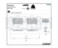 DELPHI Sada brzdovch destiek ‐ DF LP5032EV