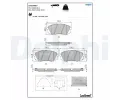 Sada brzdov�ch desti�ek&nbsp;DELPHI&nbsp;&dash;&nbsp;DF LP5044EV