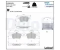 Sada brzdovch destiek DELPHI ‐ DF LP5059EV
