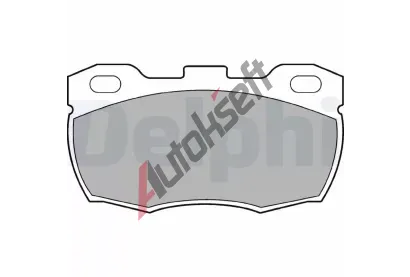 DELPHI Sada brzdovch destiek DF LP506, LP506