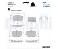 Sada brzdovch destiek DELPHI ‐ DF LP5061EV
