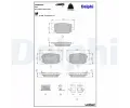 Sada brzdov�ch desti�ek&nbsp;DELPHI&nbsp;&dash;&nbsp;DF LP5095EV