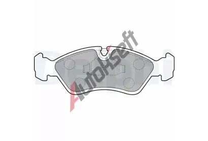 DELPHI Sada brzdovch destiek DF LP585, LP585