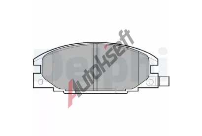 DELPHI Sada brzdovch destiek DF LP629, LP629