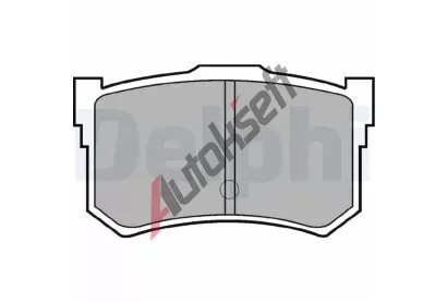 DELPHI Sada brzdovch destiek DF LP678, LP678
