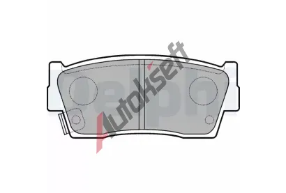 DELPHI Sada brzdovch destiek DF LP684, LP684