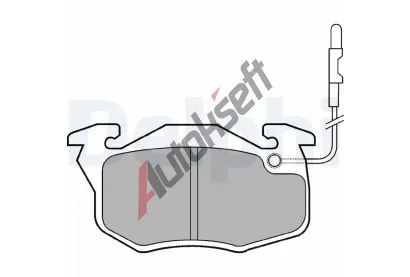 DELPHI Sada brzdovch destiek DF LP696, LP696