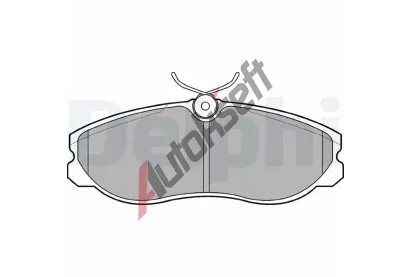 DELPHI Sada brzdovch destiek DF LP847, LP847