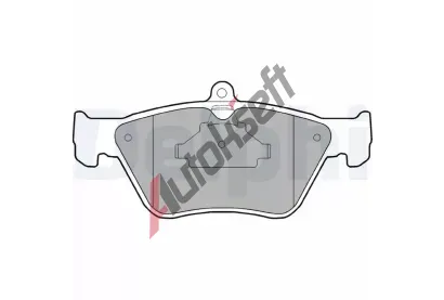 DELPHI Sada brzdovch destiek DF LP873, LP873