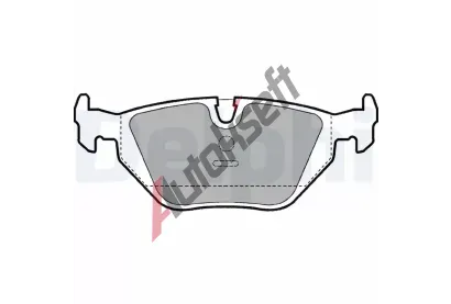 DELPHI Sada brzdovch destiek DF LP907, LP907