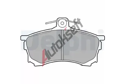 DELPHI Sada brzdovch destiek DF LP992, LP992