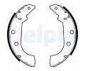 Sada brzdovch elist DELPHI ‐ DF LS1347