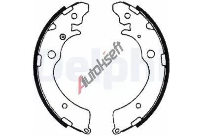 DELPHI Sada brzdov�ch �elist� DF LS1641, LS1641