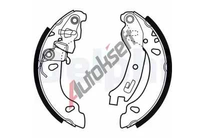 DELPHI Sada brzdov�ch �elist� DF LS1970, LS1970