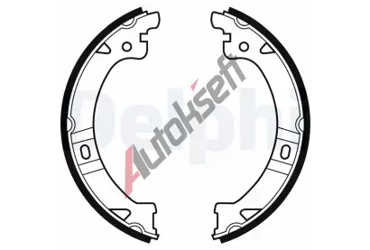 DELPHI Sada brzdov�ch �elist� parkovac� brzdy DF LS1977, LS1977