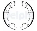 DELPHI Sada brzdovch elist parkovac brzdy ‐ DF LS2012
