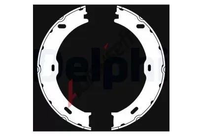 DELPHI Sada brzdovch elist parkovac brzdy DF LS2018, LS2018