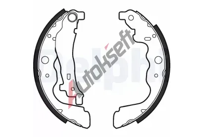DELPHI Sada brzdovch elist DF LS2022, LS2022