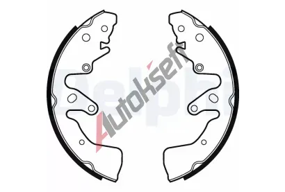 DELPHI Sada brzdovch elist DF LS2024, LS2024