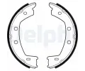 DELPHI Sada brzdovch elist parkovac brzdy ‐ DF LS2030