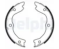 DELPHI Sada brzdovch elist parkovac brzdy ‐ DF LS2038