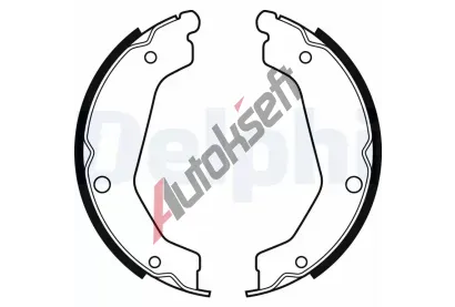DELPHI Sada brzdovch elist parkovac brzdy DF LS2085, LS2085