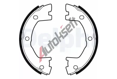 DELPHI Sada brzdovch elist DF LS2115, LS2115