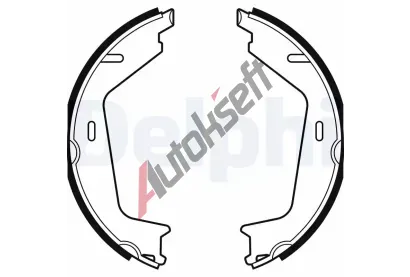 DELPHI Sada brzdovch elist DF LS2144, LS2144