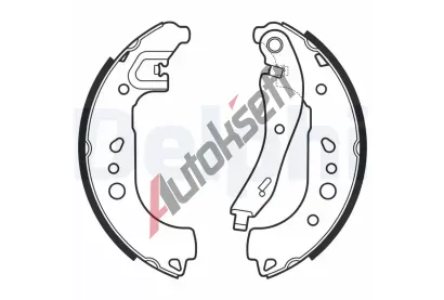 DELPHI Sada brzdovch elist DF LS2149, LS2149