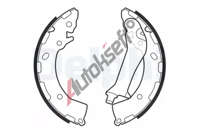 DELPHI Sada brzdovch elist DF LS2150, LS2150