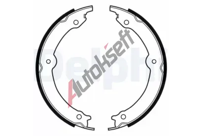 DELPHI Sada brzdových čelistí parkovací brzdy DF LS2152, LS2152 DELPHI Sada brzdových čelistí parkovací brzdy DF LS2152, LS2152