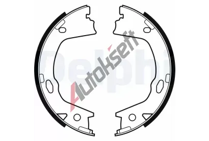 DELPHI Sada brzdovch elist parkovac brzdy DF LS2153, LS2153