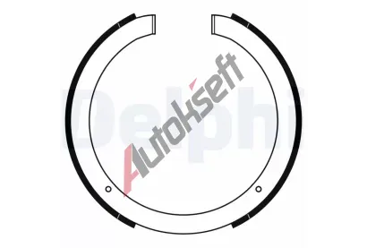 DELPHI Sada brzdov�ch �elist� DF LS2168, LS2168