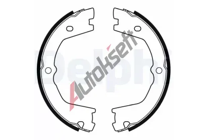 DELPHI Sada brzdovch elist parkovac brzdy DF LS2178, LS2178