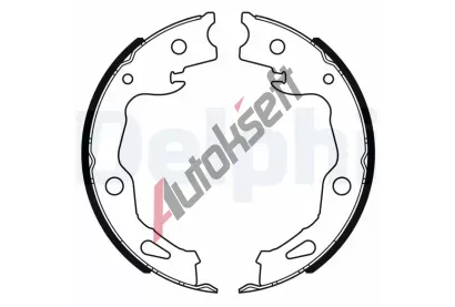 DELPHI Sada brzdovch elist DF LS2186, LS2186