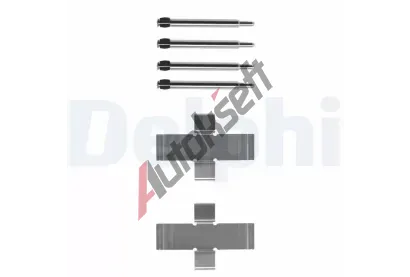 DELPHI Sada psluenstv obloen kotouov brzdy DF LX0006, LX0006