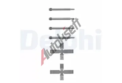 DELPHI Sada psluenstv obloen kotouov brzdy DF LX0039, LX0039
