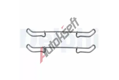 DELPHI Sada psluenstv obloen kotouov brzdy DF LX0076, LX0076