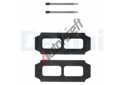 DELPHI Sada psluenstv obloen kotouov brzdy DF LX0104, LX0104