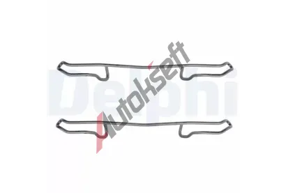 DELPHI Sada psluenstv obloen kotouov brzdy DF LX0108, LX0108