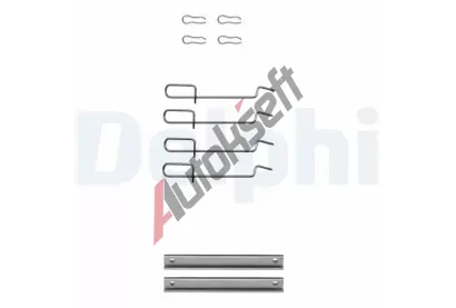 DELPHI Sada psluenstv obloen kotouov brzdy DF LX0113, LX0113
