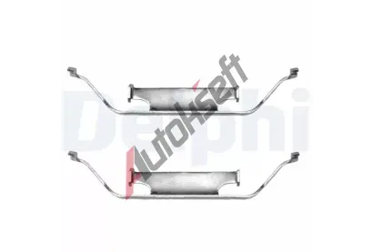 DELPHI Sada psluenstv obloen kotouov brzdy DF LX0135, LX0135