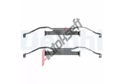 DELPHI Sada psluenstv obloen kotouov brzdy DF LX0153, LX0153