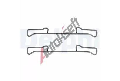 DELPHI Sada psluenstv obloen kotouov brzdy DF LX0155, LX0155