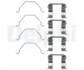 Sada psluenstv obloen kotouov brzdy DELPHI ‐ DF LX0159
